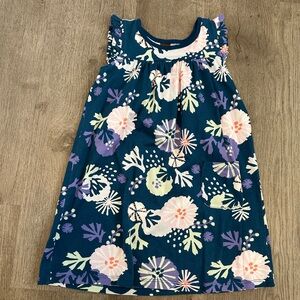 Tea collection blue sea coral dress